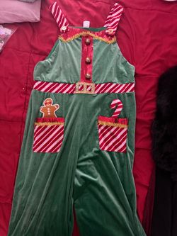 Elf and ms claus costumes