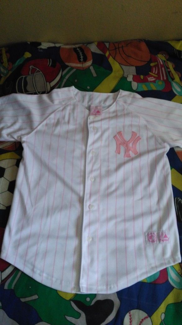 NEW YORK JERSEY SIZE XL YOUTH WOMEN 