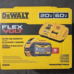 DEWALT FLEXVOLT BATTERY AND CHARGER KIT
