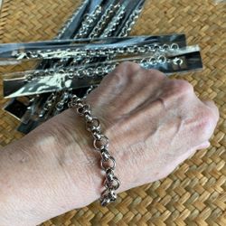 New Chain Bracelets-Group Of 8-$10- Or $3 Each 