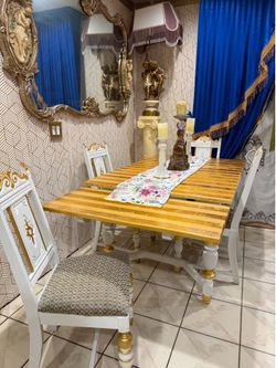 Farmhouse dining table set