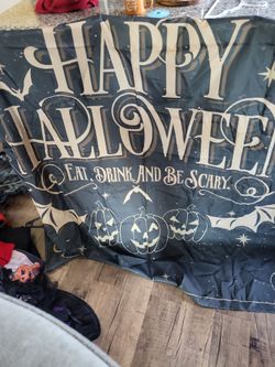 halloween backdrop