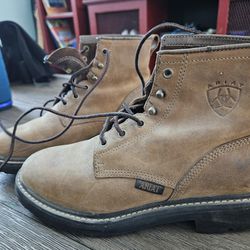 Ariat Lace Up Boots. Great For Work Boots Or Dress Boots