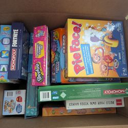 Box Full Of Board Games!