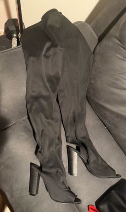 Olivia Ferguson Over the Knee Boots