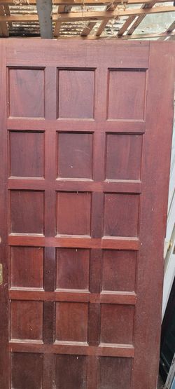 # puerta caoba 36 x80