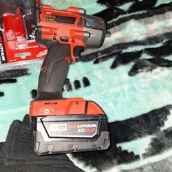 3/8 drive impact withn5.0 battery  ⁹
