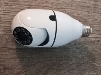 Light bulb wifi camera