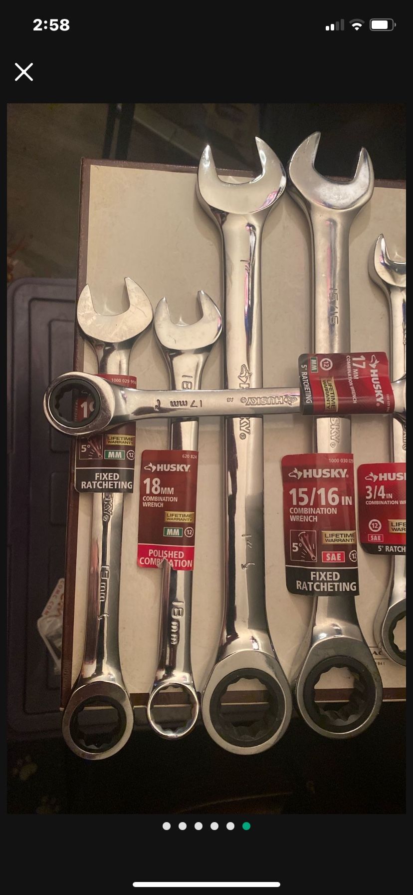 Husky Shocked Wrenches