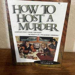 How To Host A Murder Game 