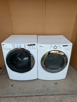 washer and dryer gas laundry set