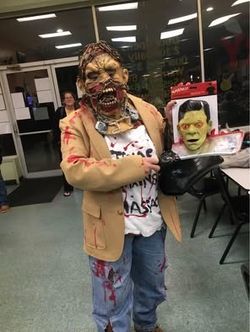 Chain saw Halloween costume