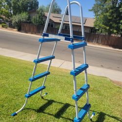 4 step pool ladder!