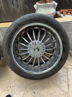 4 Rims 3 Of Then Got Tires