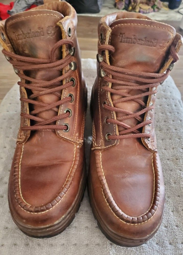 Men's Leather Timberland Lace Ups 