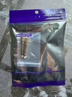 VCELINK 6.35mm Male to 3.5mm Female Stereo Jack Adapter