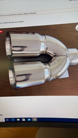 5” to Dual 6” Diesel Stainless Steel Exhaust Tips