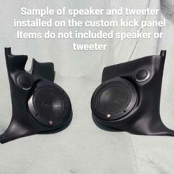 SPEAKER PODS BUICK REGAL GRAND NATIONAL GNX  CHEVROLET MONTE CARLO SS OLDSMOBILE CUTTLAS 
KICK PANELS lowrider low rider lowriders low riders