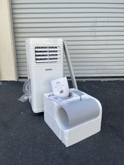 8,000 BTU Portable Air Conditioner with Remote Control, AC Unit, Dehumidifier, Fan, for Room up to 200 Sq.Ft