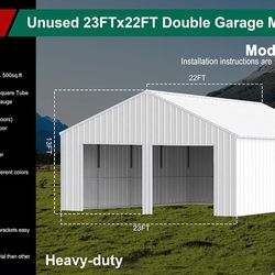 New Galvanized Metal Garages & Sheds