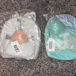 Justice mini backpacks