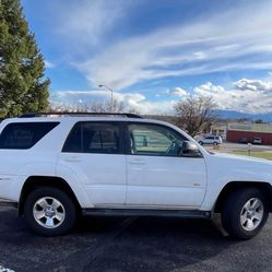 Toyota 4Runner SR5, 2004 Needs brakes & muffler, new tires (18,000 miles) NOT a 4x4, nice teenage starter car. New drive shaft. V6