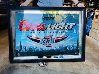 2008 SUPER BOWL XLII COORS LIGHT MIRROR