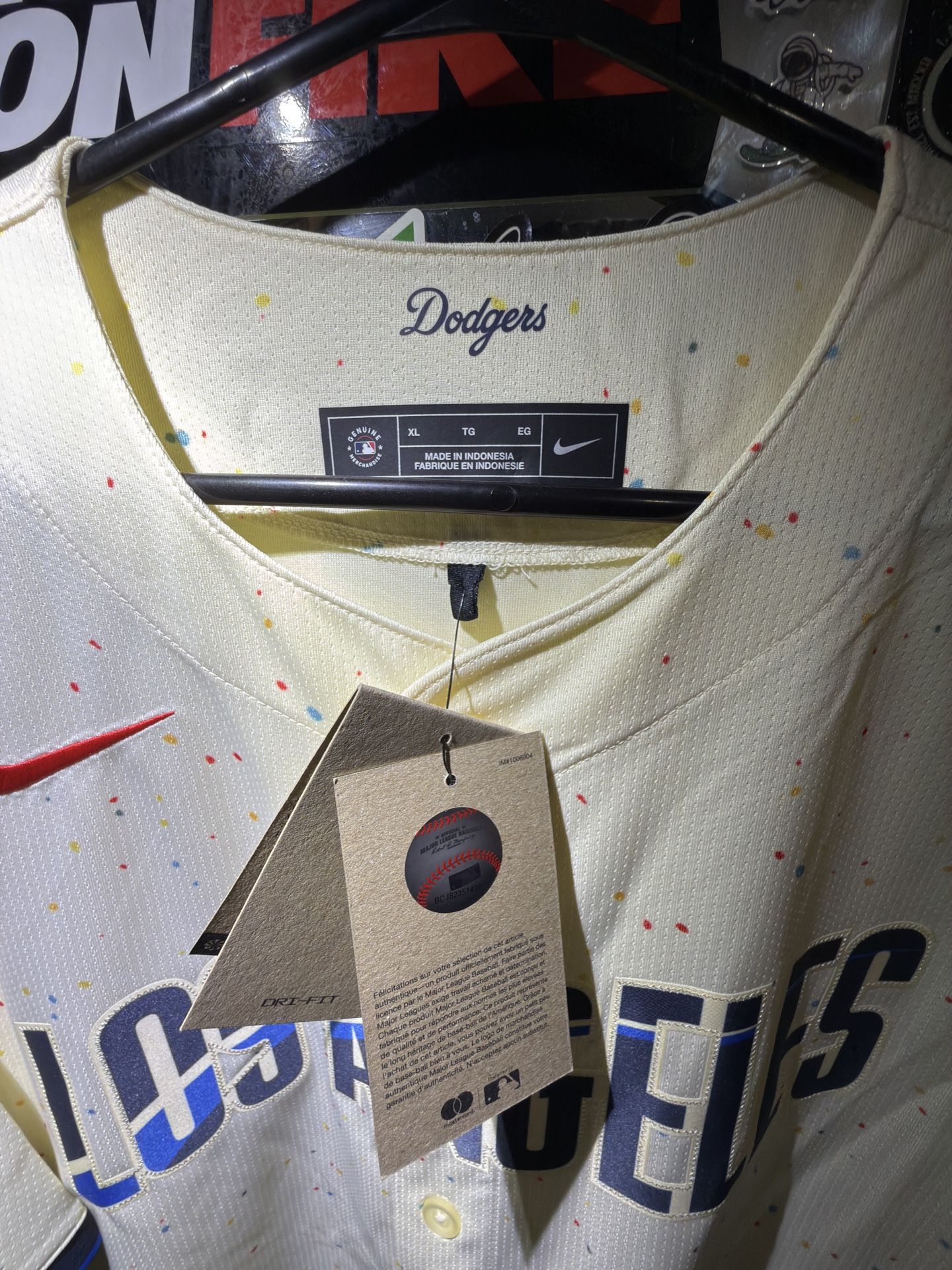 Los Angeles Dodgers Nike 2024 City Connect Limited Jersey - Cream