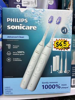 Philips sonicare advanced clean electric toothbrush set