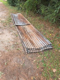 Corrugated Metal roofing or siding