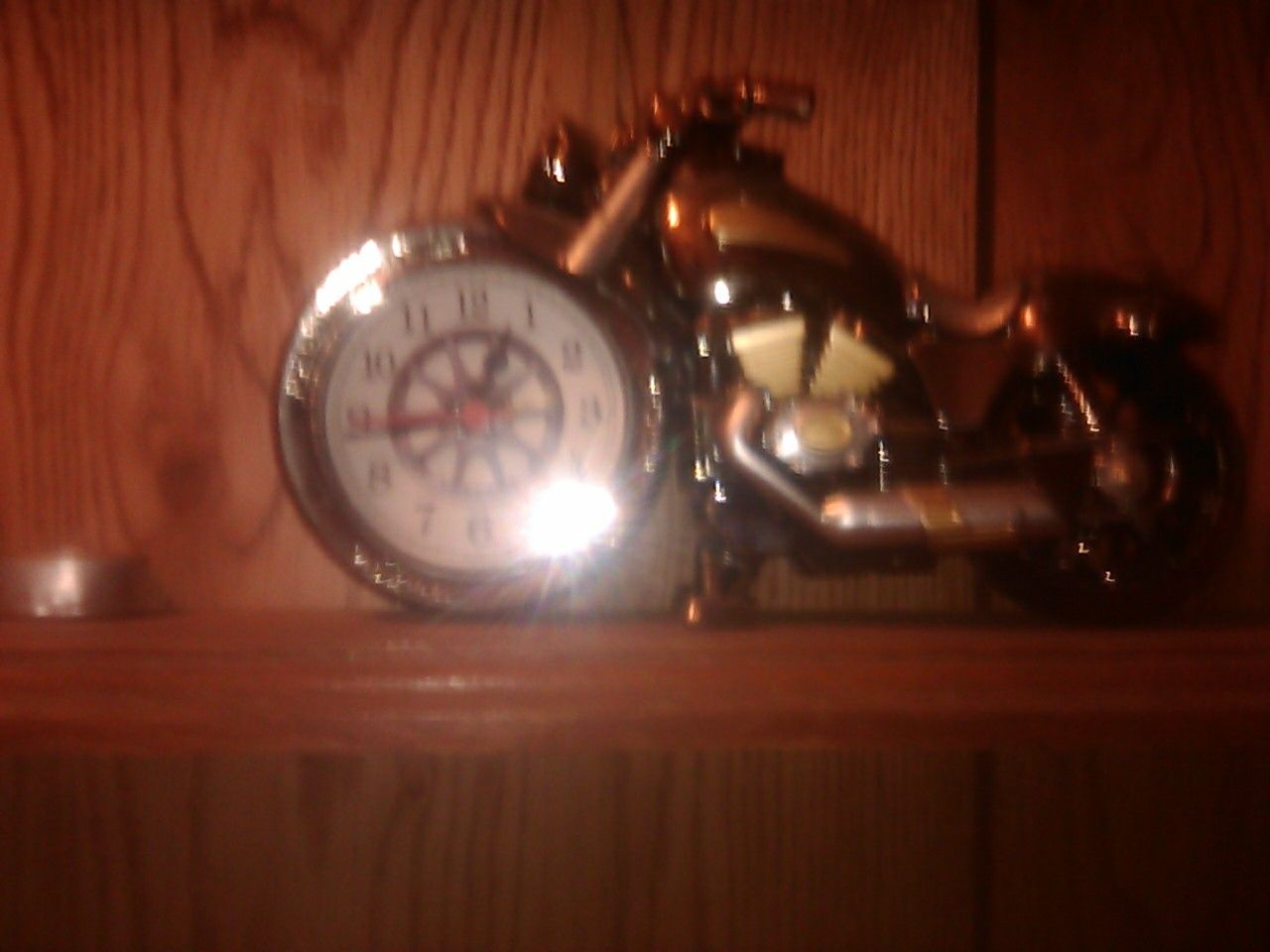 Motorcycle clock