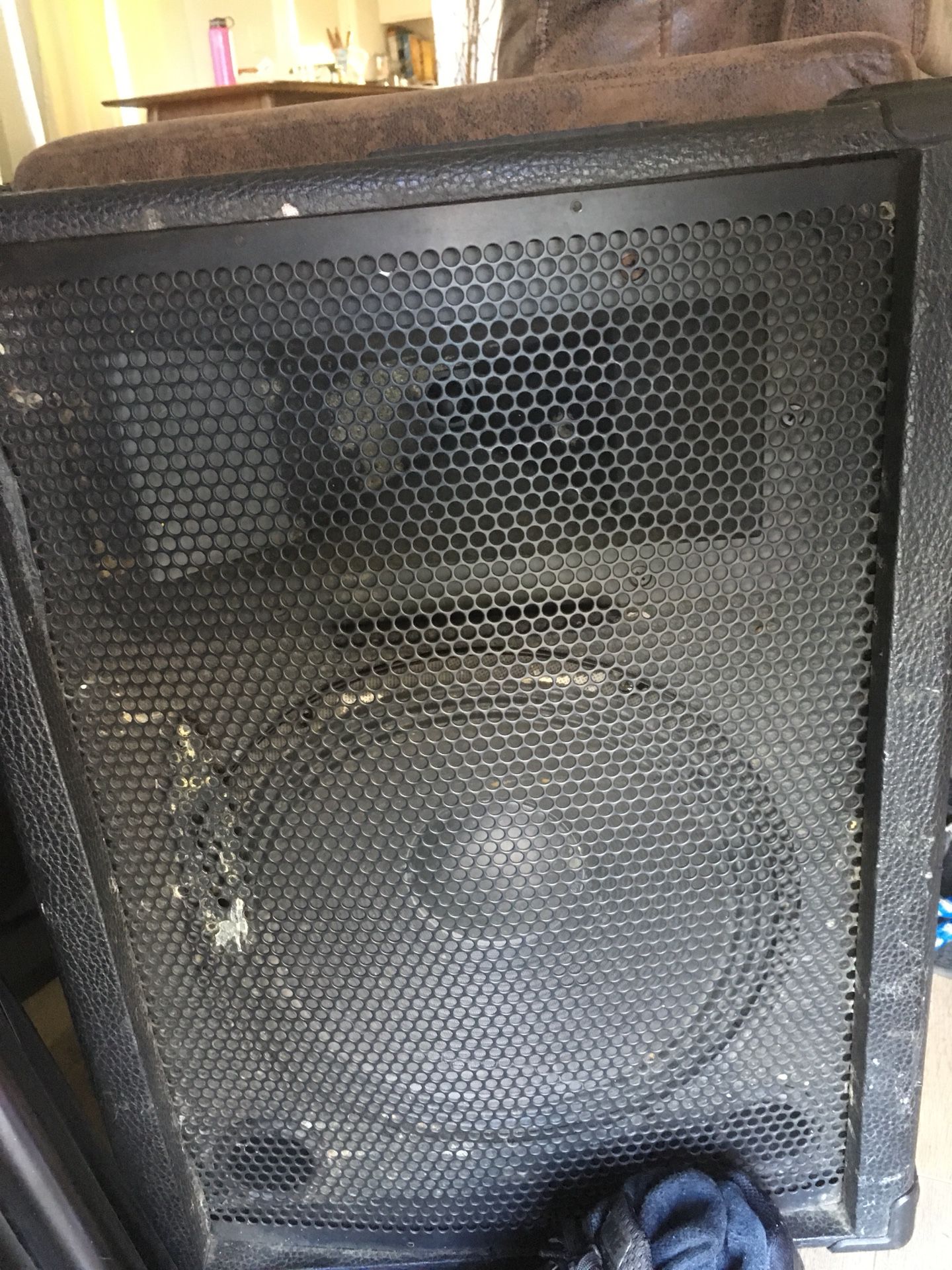 Kustom wedge monitor speaker DJ band equipment