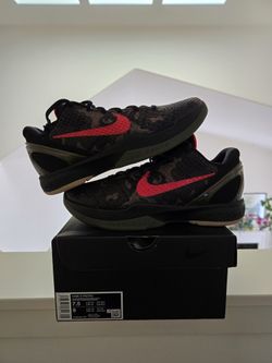 NIKE KOBE 6 PROTRO ITALIAN CAMO Size 7.5