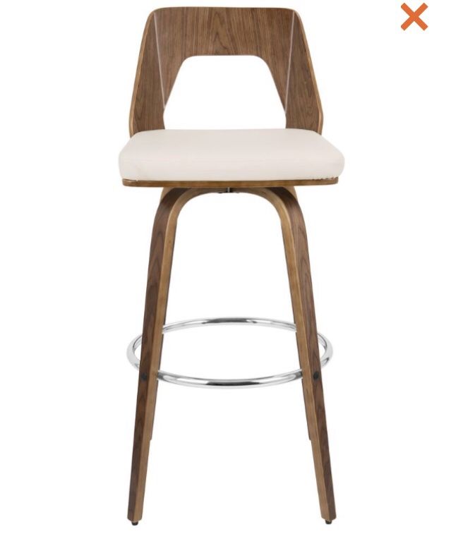 New Bar stools swivel Lumi Source BS-TRILO WL