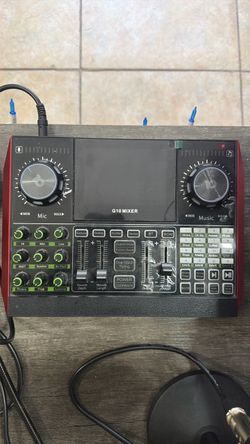 G10 Mixer Audio Sound Card