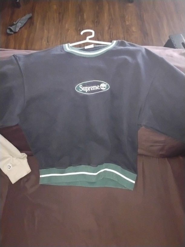 Supreme×Timberland Collaboration Sweater Sz M