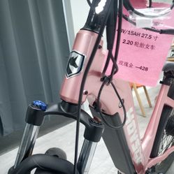 HovRanger Rose Gold Step Thru Electric Bike– Stylish Pink Commute For Anyone (Like New)