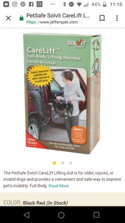 CareLift dog lifting harness