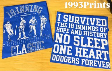 18-Inning Classic Dodgers Fan Shirt