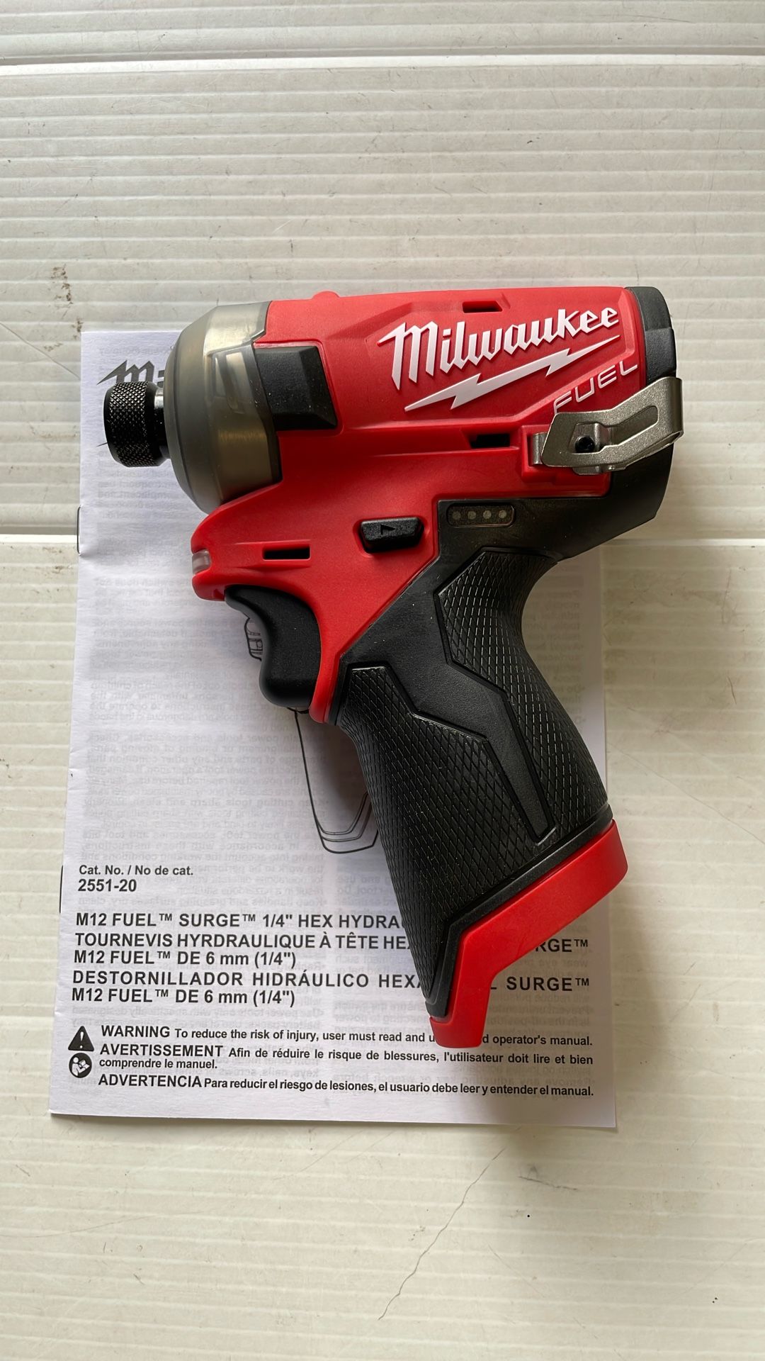 Milwaukee M12 Surge Impact Driver 80.00