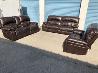 Power Reclining Couches Sofa Loveseat And Chair