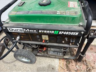 duromax xp4850eh dual fuel portable generator 4850W