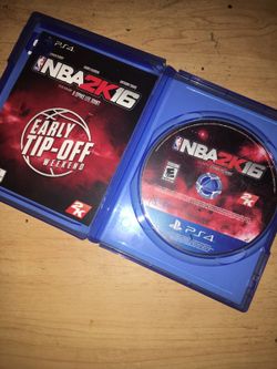 NBA 2k16 PS4