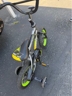 Bike and helmet