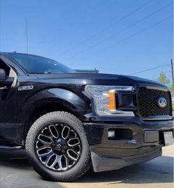 Set 20x9 Fuel Tires 275/55r20 Atlas , Ford F150