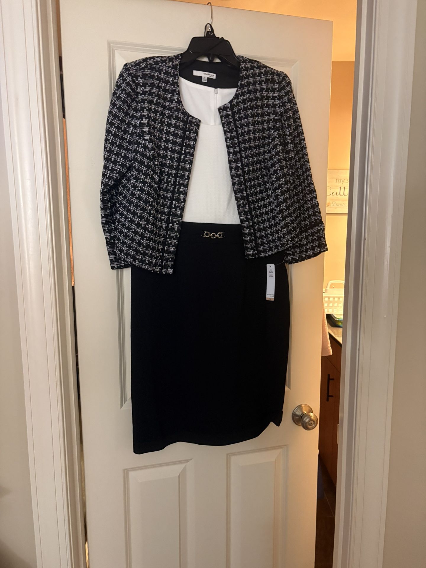 Two Piece Suit Size 12