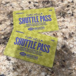 Shuttle Passes Ready For Pick Uo 