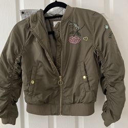 Cute Girls Bomber Jacket size 10