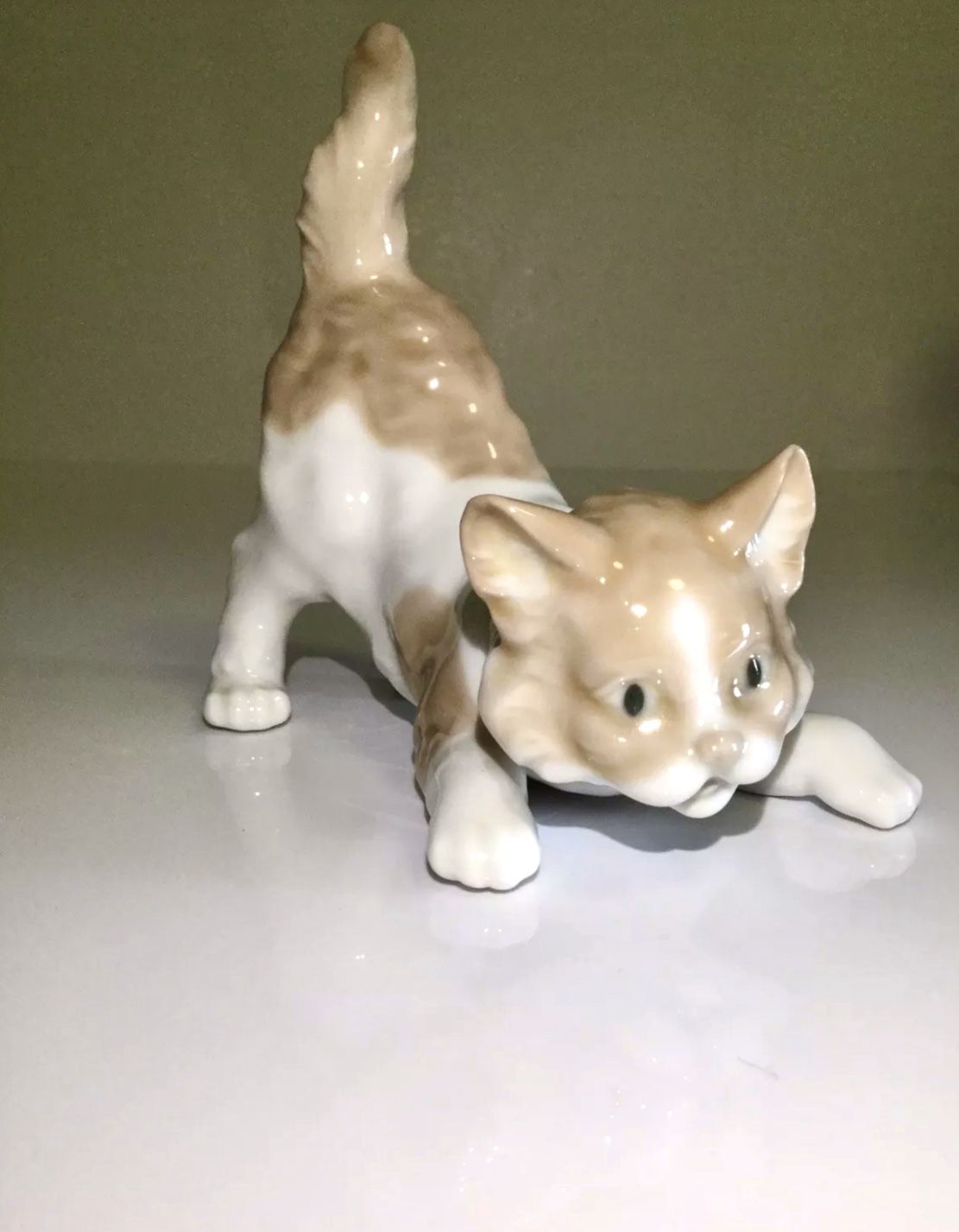 LLadro Playful Cat Figurine 1979, MINT !