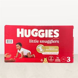 Huggies Little Snugglers Baby Diapers Size 3